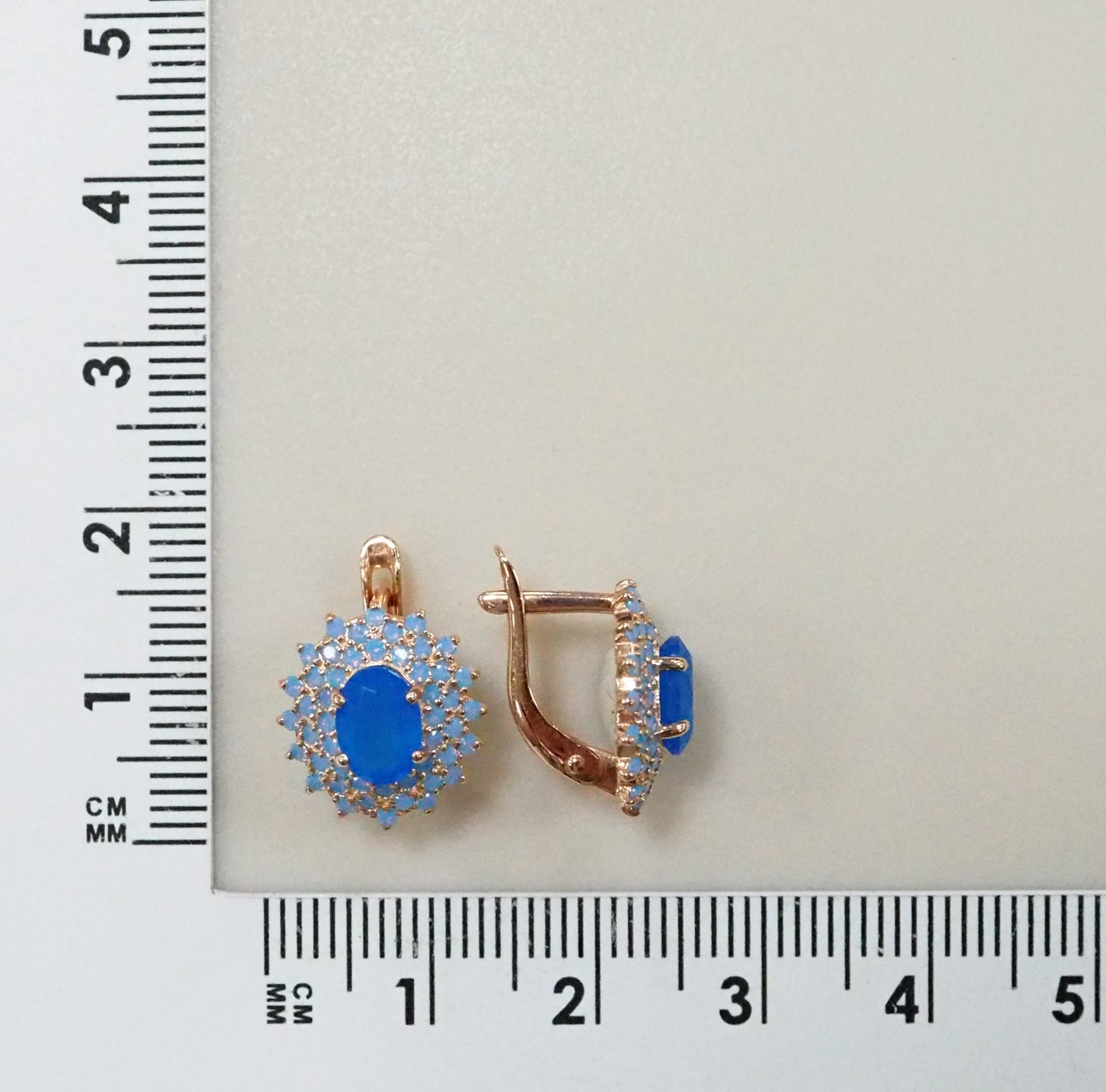 Серебряные серьги с агатами